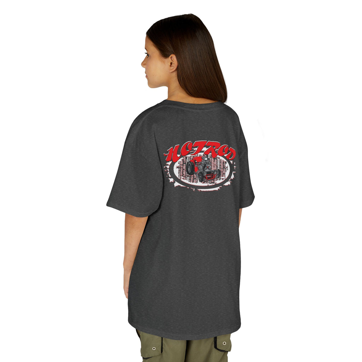 Kids Retro Hotrod Graphic Tee for Young Motorheads