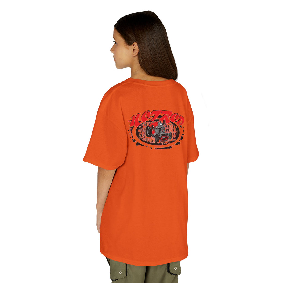 Kids Retro Hotrod Graphic Tee for Young Motorheads