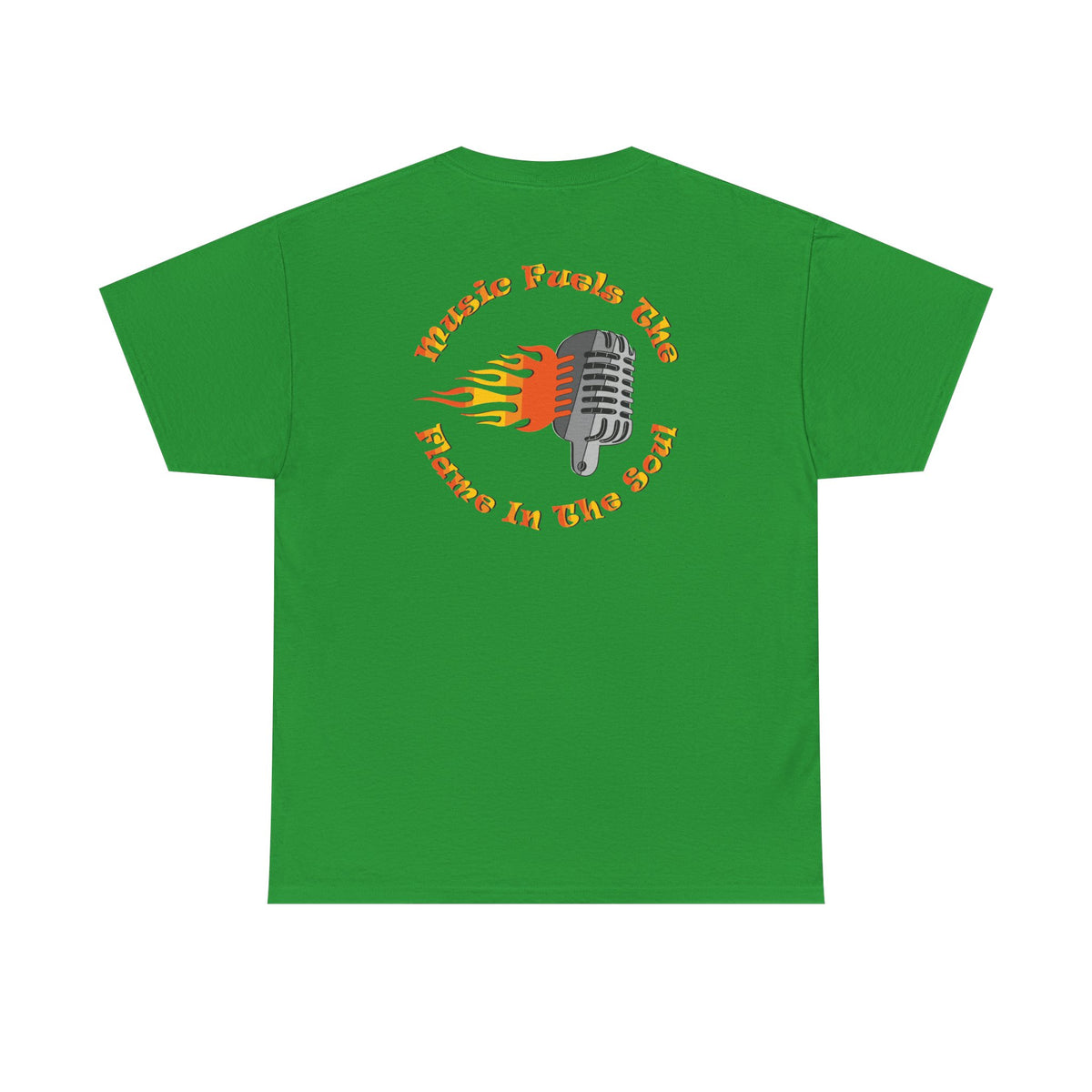 Music Fuels the Flame Graphic Tee - Perfect for Music Lovers and Concert Goers