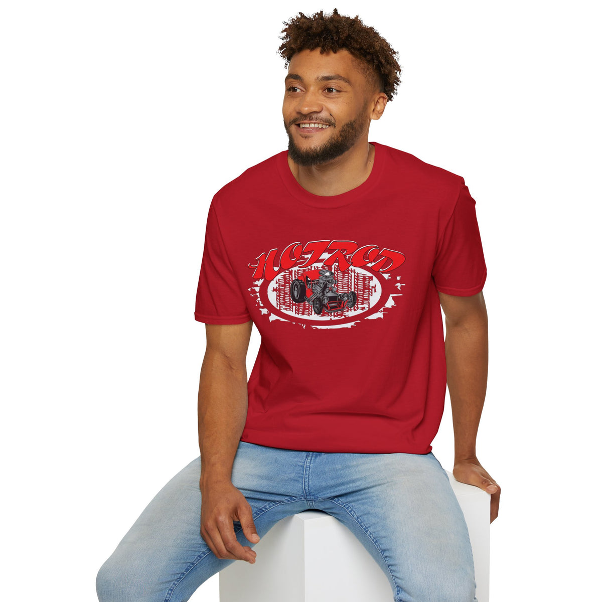 Retro Hot Rod Tee - Perfect for Car Enthusiasts