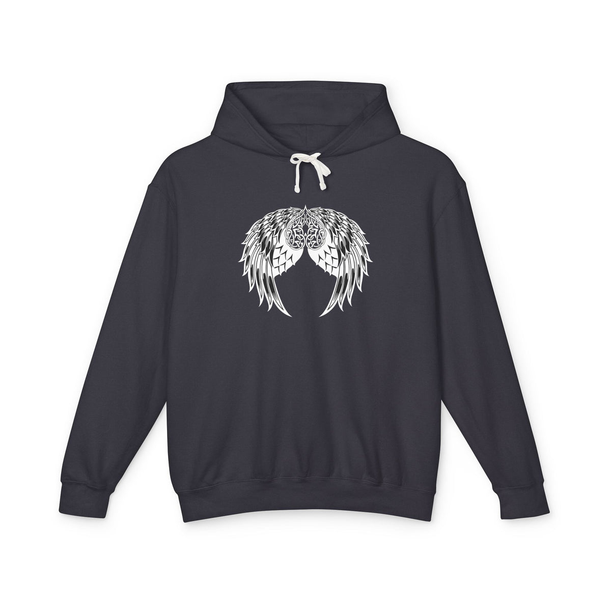 Celtic Heart and Angel Wings Hoodie - Lightweight™