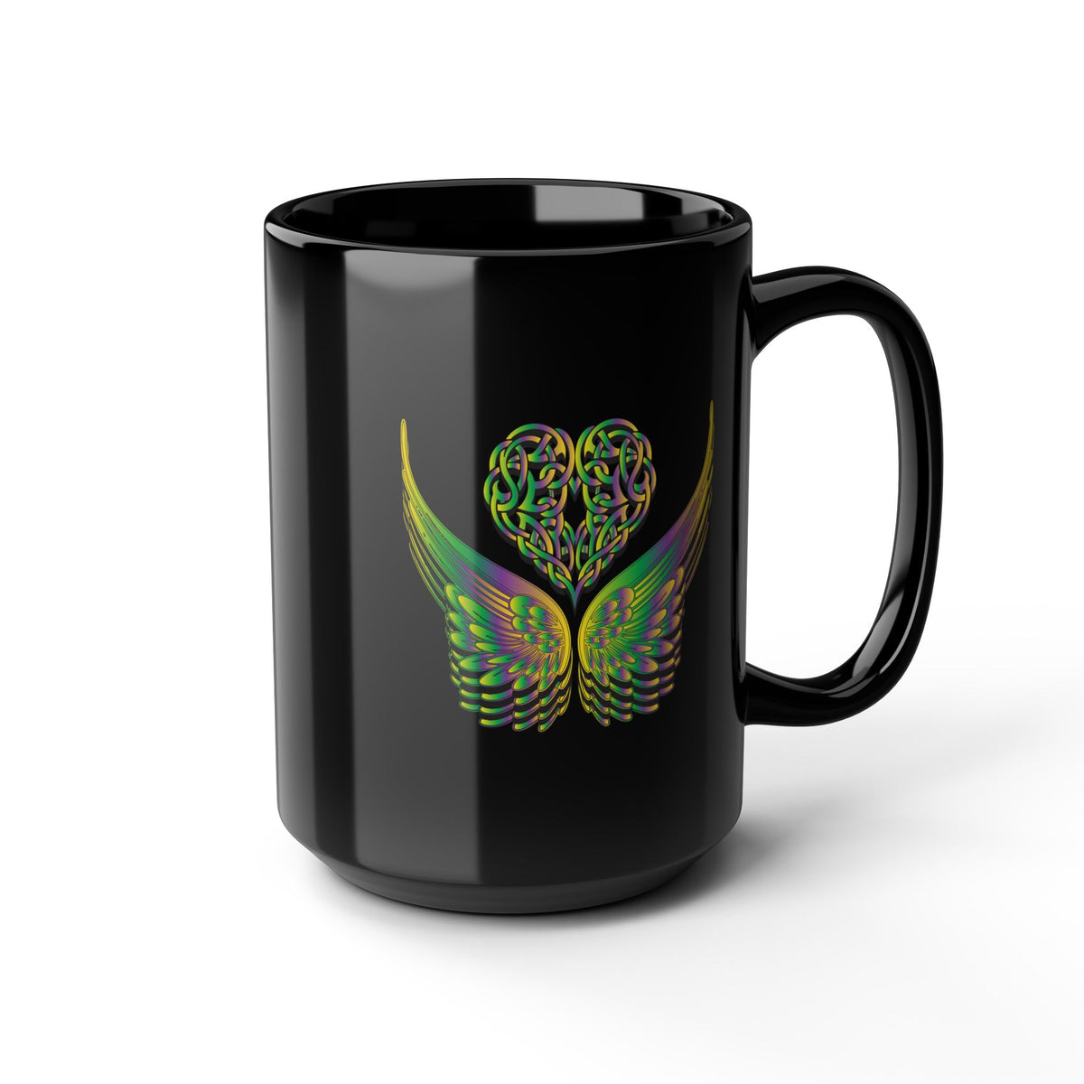 Ethereal Heart and Wings Coffee Mug