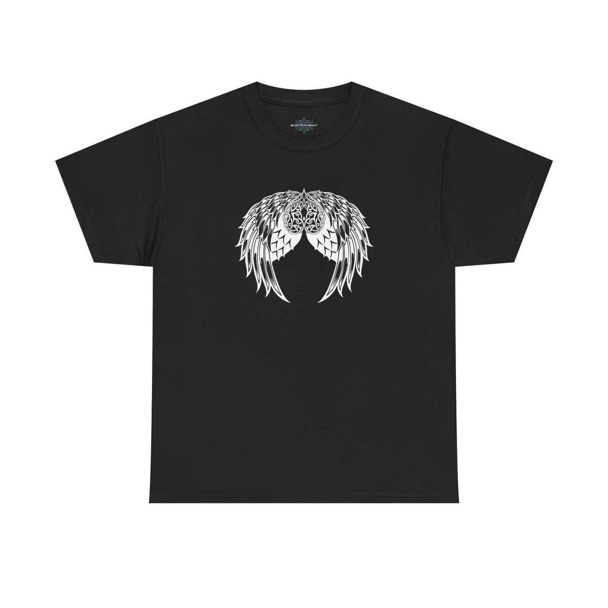 Celtic Heart with Angel Wings Graphic Tee