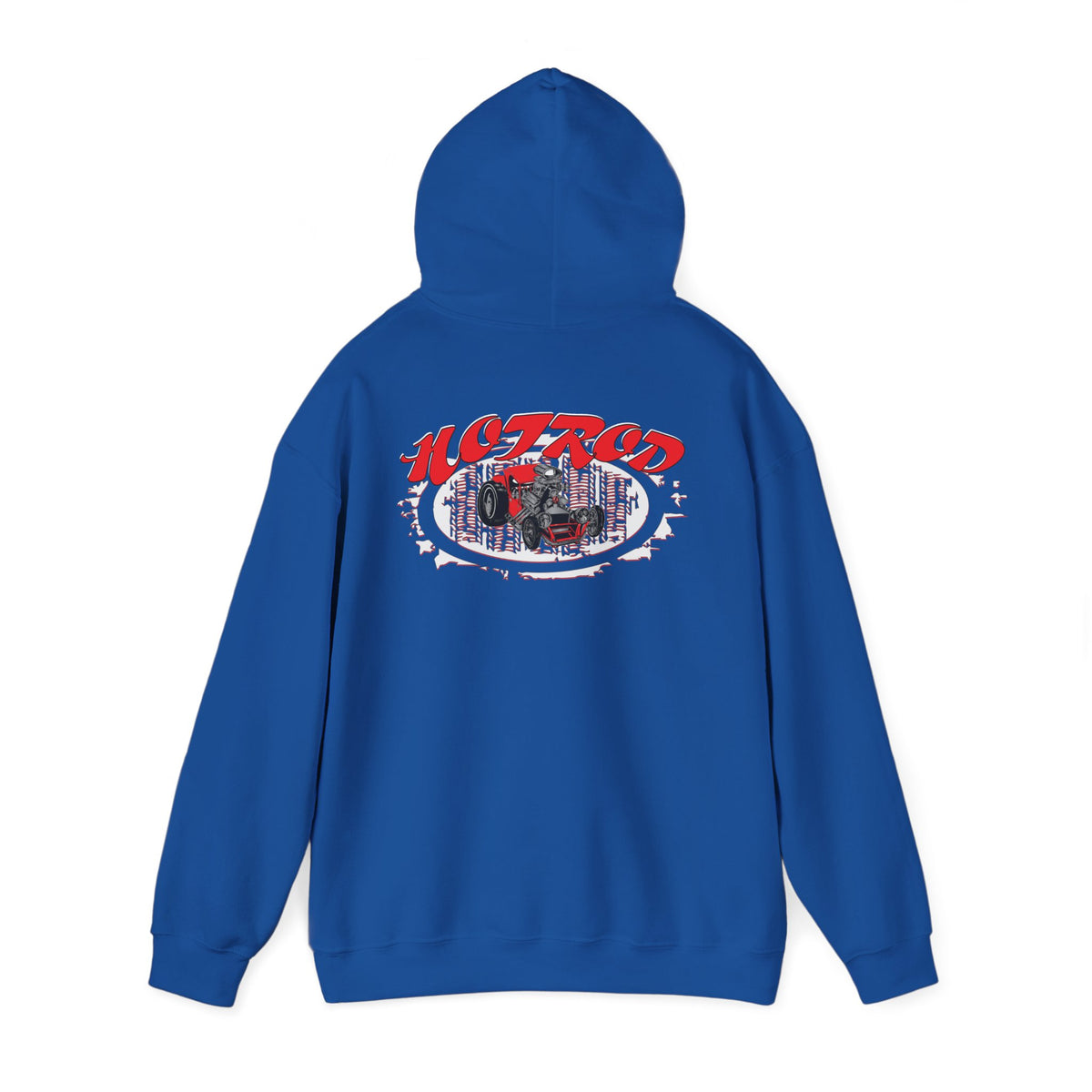 Retro Hot Rod Hoodie for Car Enthusiasts - Heavy Blend™