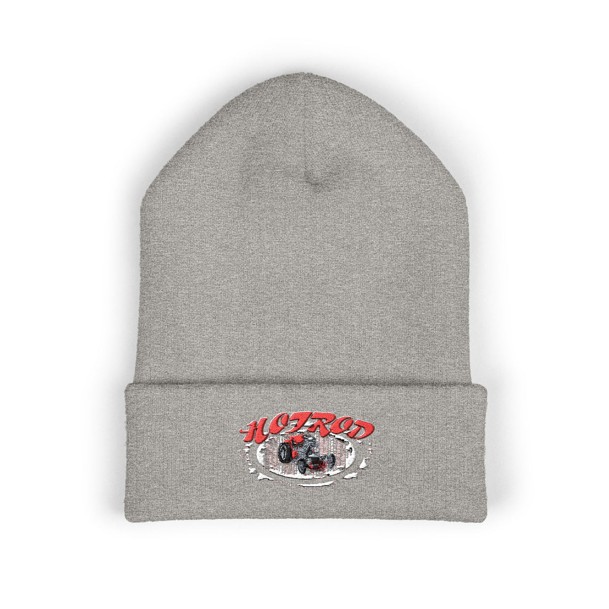 Retro Hotrod Graphic "Embroidered" Beanie