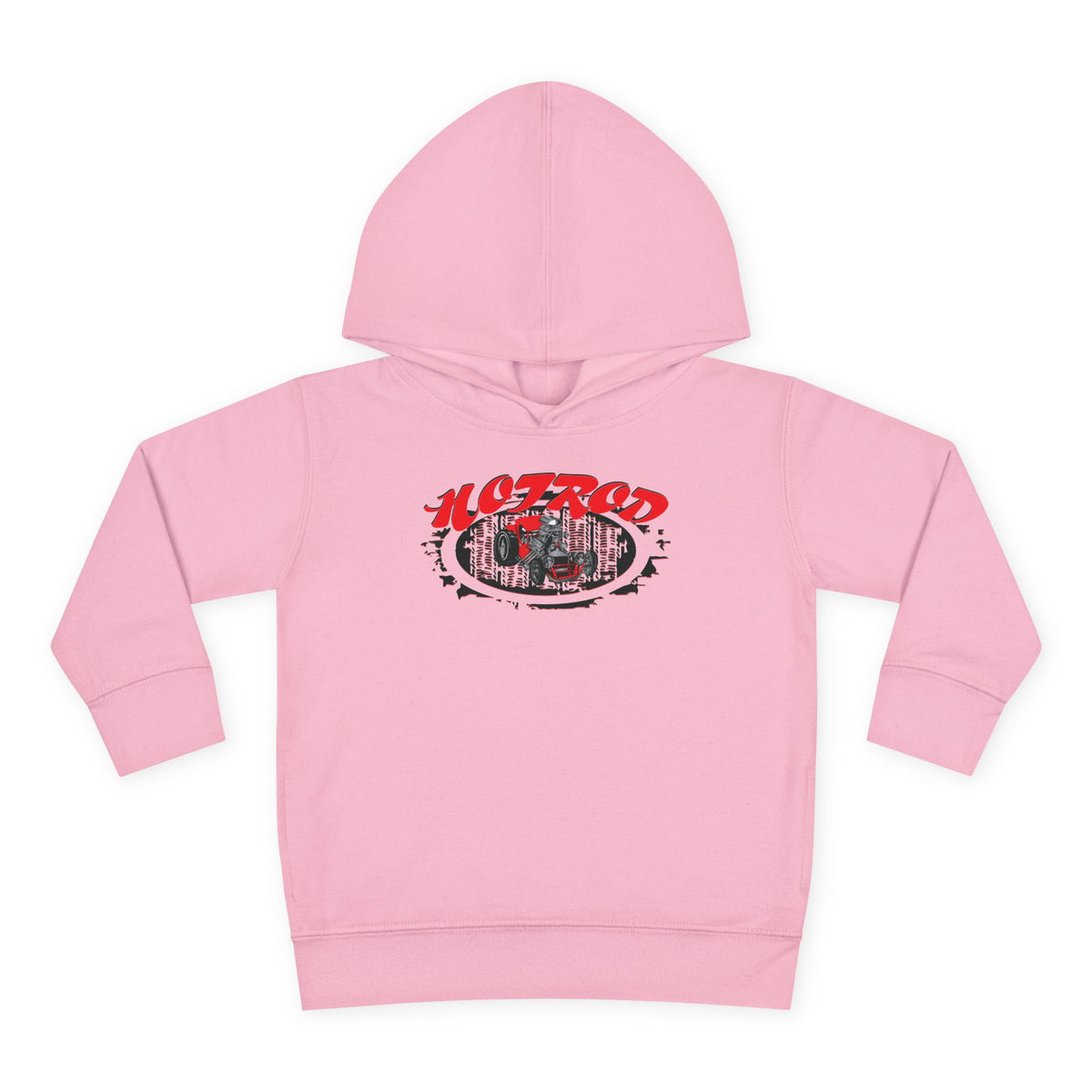 Toddler Retro Hotrod Graphic Hoodie for Young Motorheads