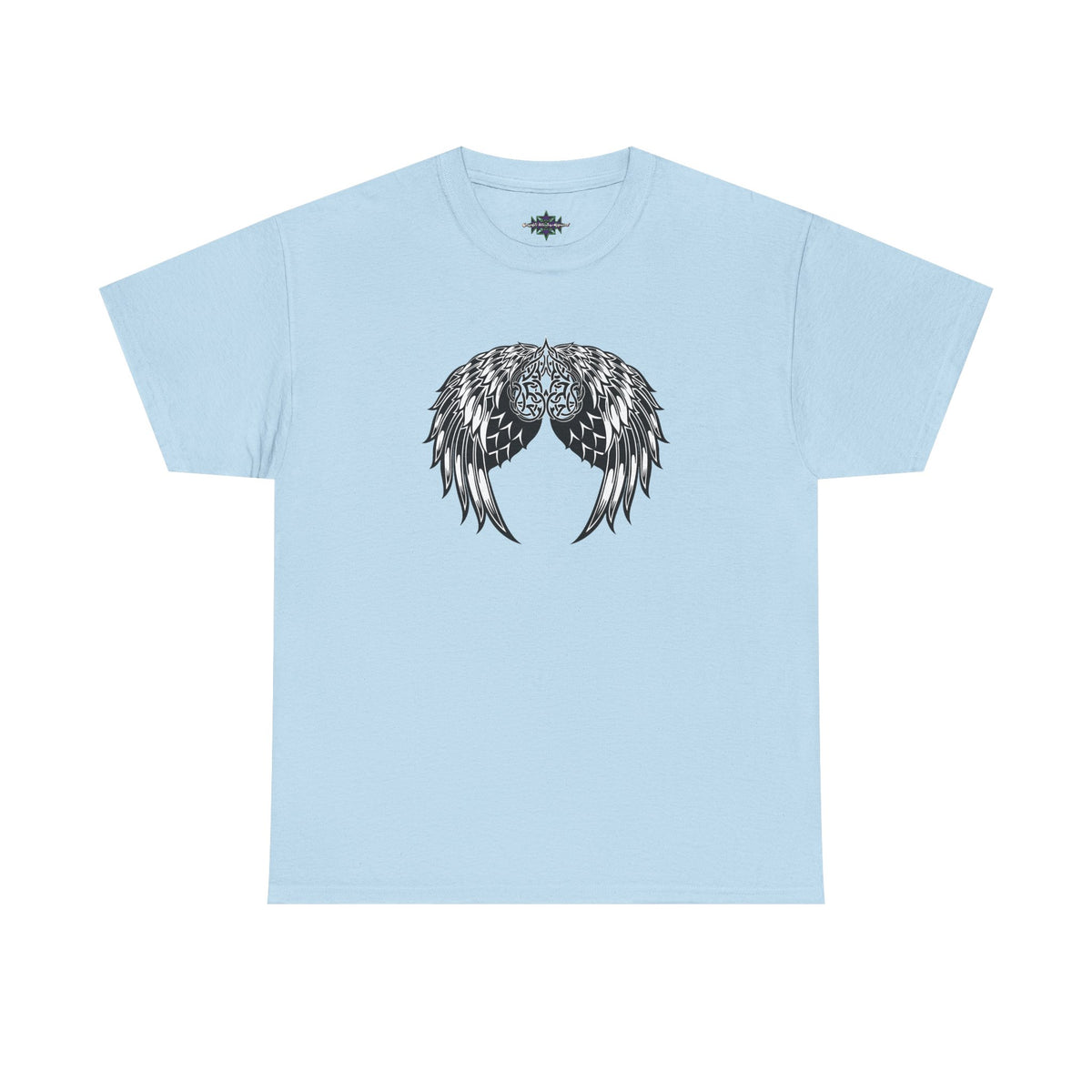 Celtic Heart with Angel Wings Graphic Tee