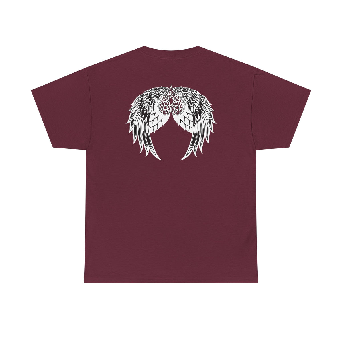 Celtic Heart with Angel Wings Graphic Tee