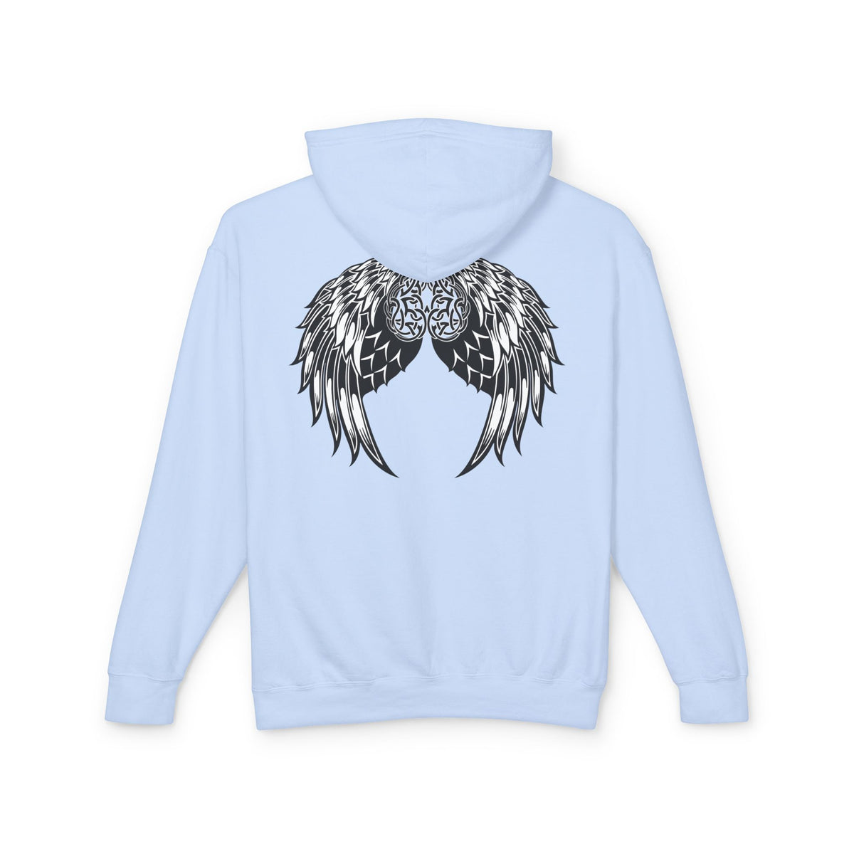 Celtic Heart and Angel Wings Hoodie - Lightweight™