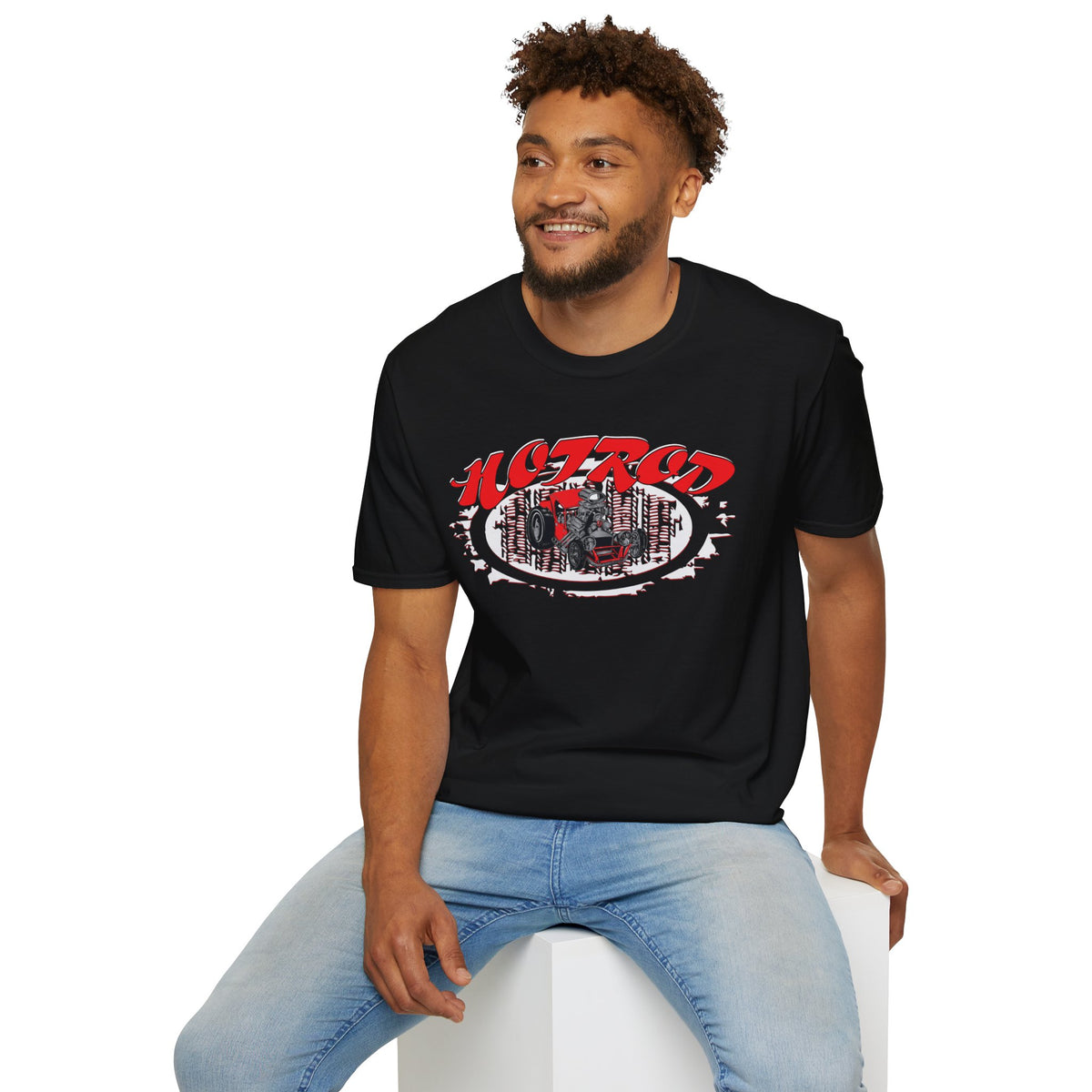 Retro Hot Rod Tee - Perfect for Car Enthusiasts