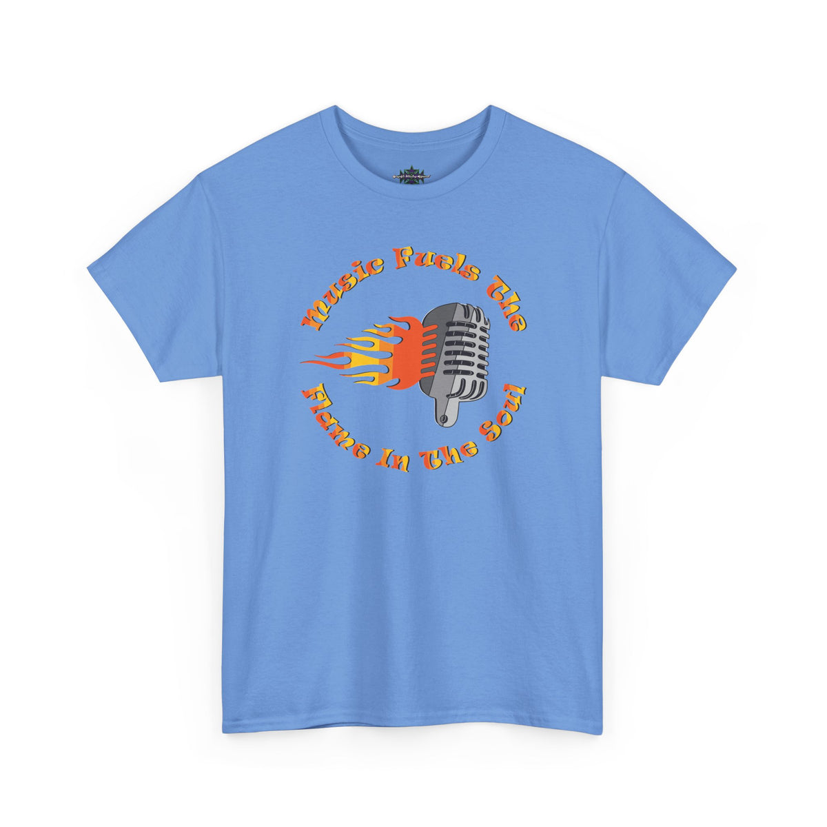 Music Fuels the Flame Graphic Tee - Perfect for Music Lovers and Concert Goers