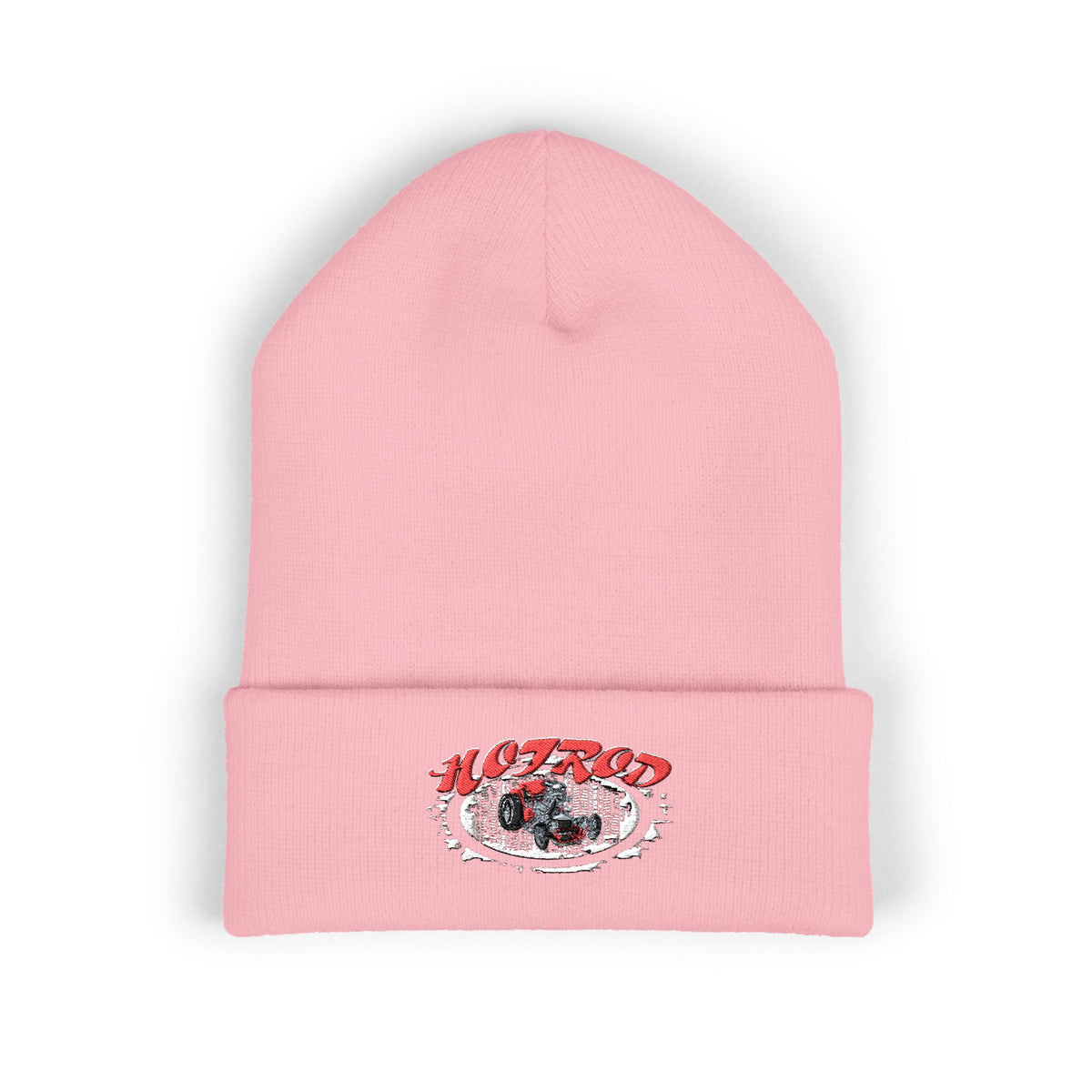 Retro Hotrod Graphic "Embroidered" Beanie