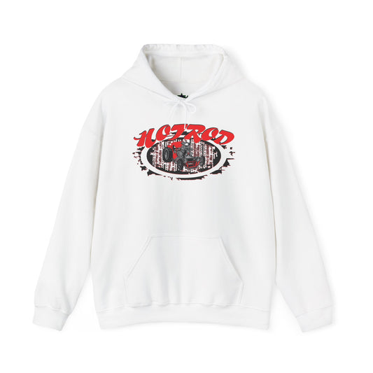 Retro Hot Rod Hoodie for Car Enthusiasts - Heavy Blend™