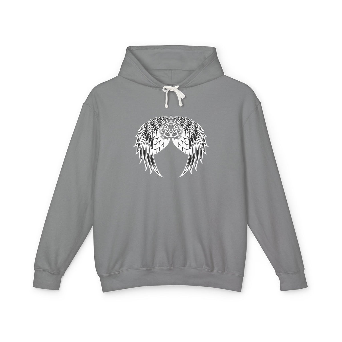 Celtic Heart and Angel Wings Hoodie - Lightweight™