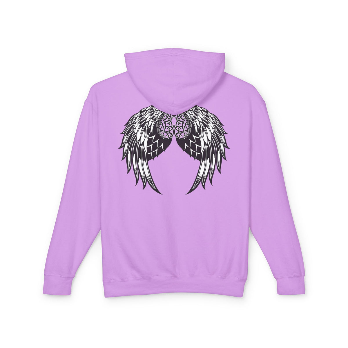 Celtic Heart and Angel Wings Hoodie - Lightweight™