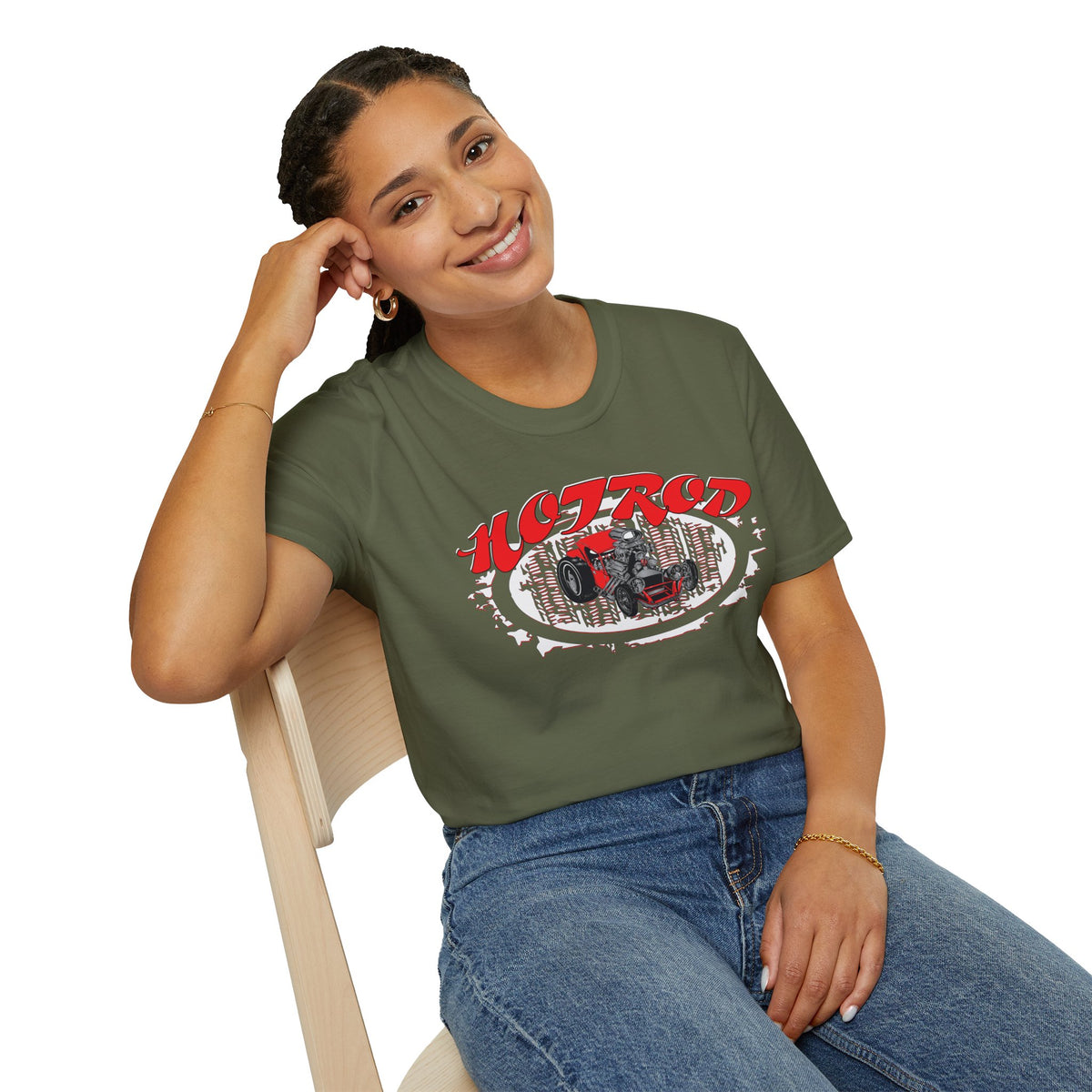 Retro Hot Rod Tee - Perfect for Car Enthusiasts