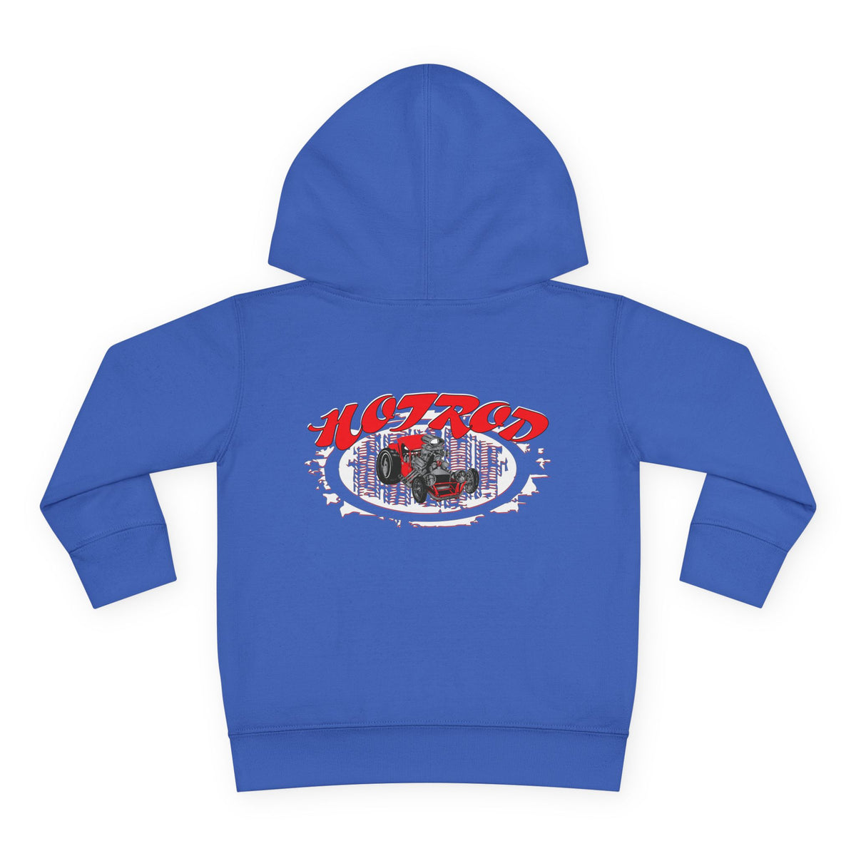 Toddler Retro Hotrod Graphic Hoodie for Young Motorheads