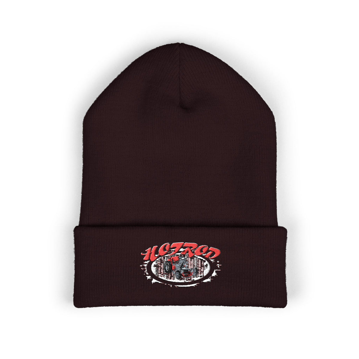 Retro Hotrod Graphic "Embroidered" Beanie