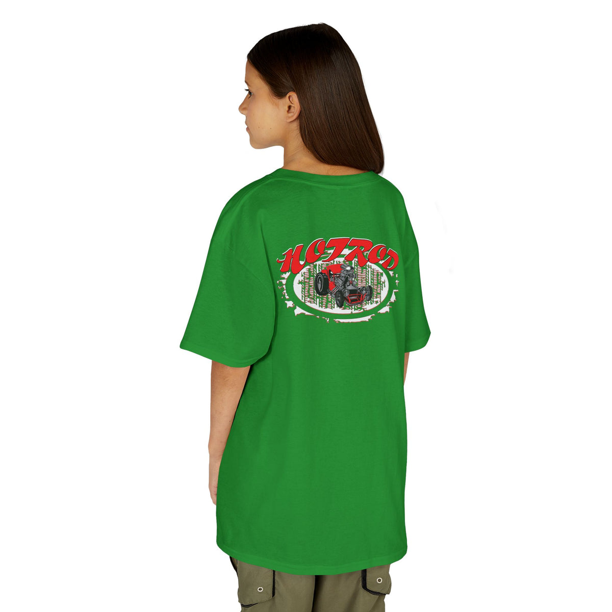Kids Retro Hotrod Graphic Tee for Young Motorheads