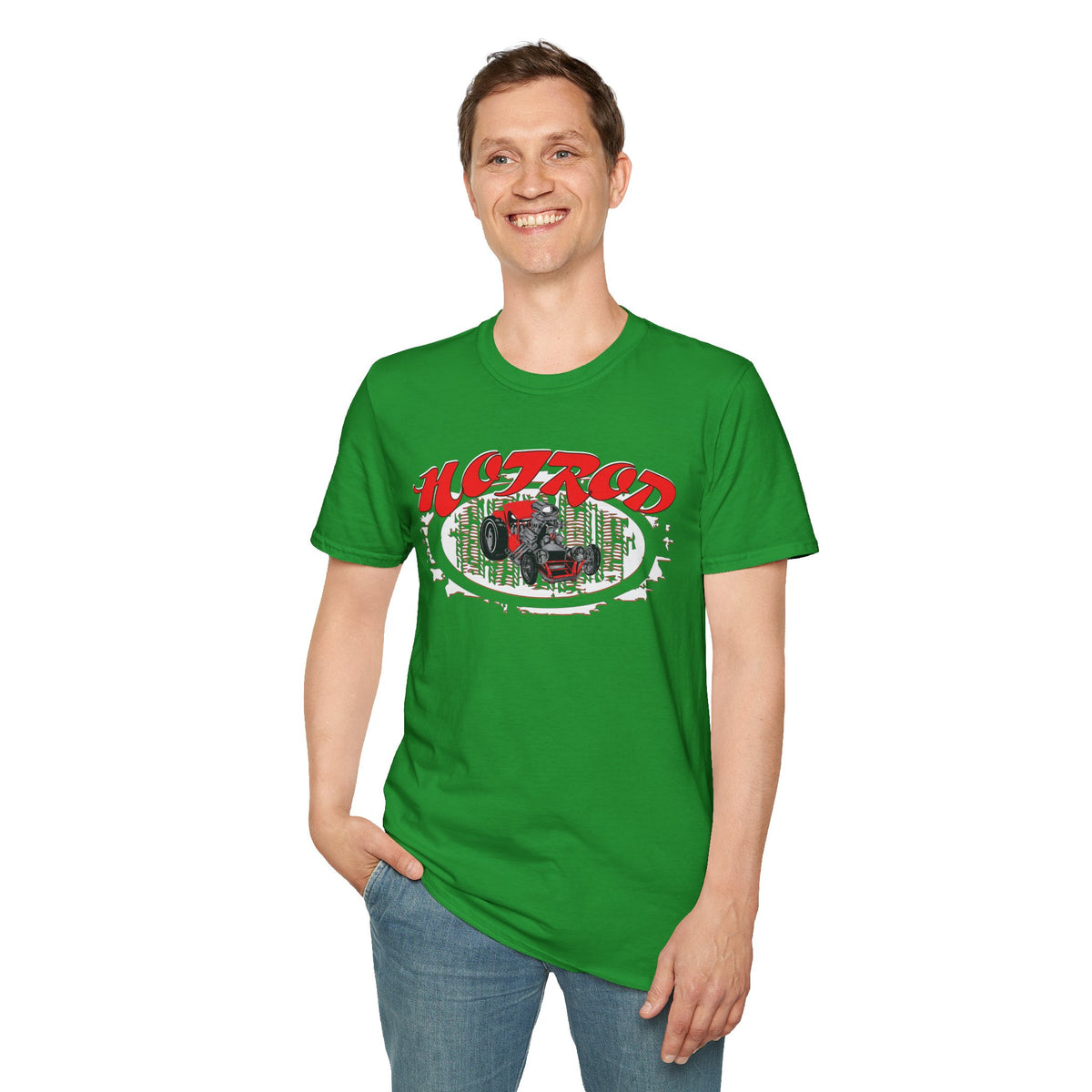 Retro Hot Rod Tee - Perfect for Car Enthusiasts