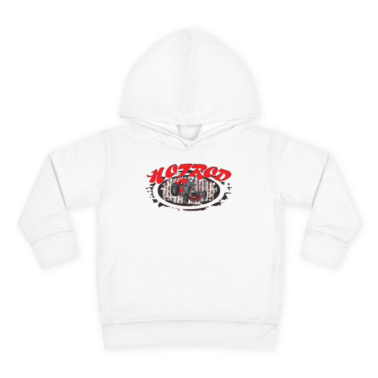 Toddler Retro Hotrod Graphic Hoodie for Young Motorheads
