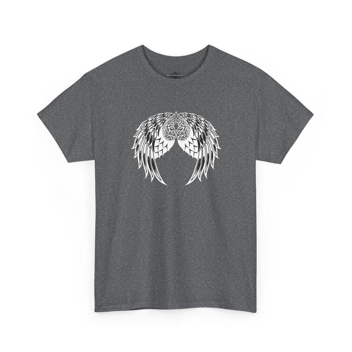 Celtic Heart with Angel Wings Graphic Tee