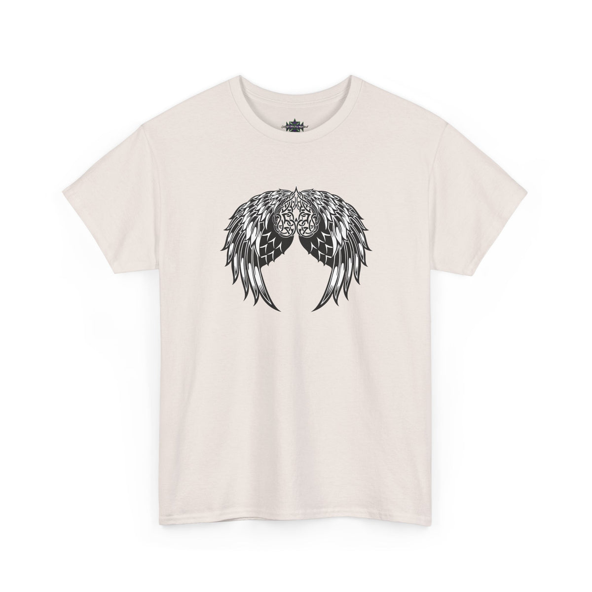 Celtic Heart with Angel Wings Graphic Tee