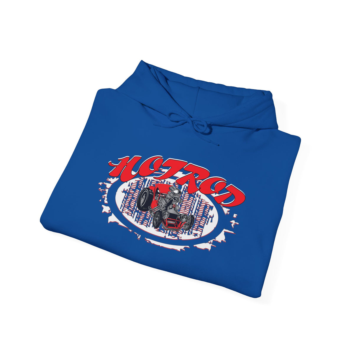 Retro Hot Rod Hoodie for Car Enthusiasts - Heavy Blend™