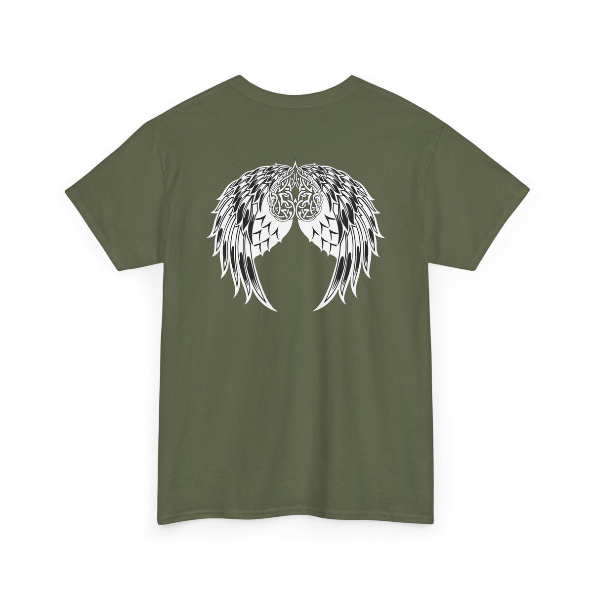 Celtic Heart with Angel Wings Graphic Tee