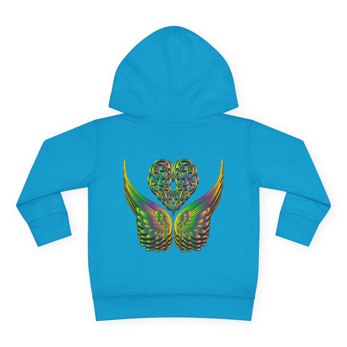 Toddler Celtic Heart with Angel Wings Hoodie