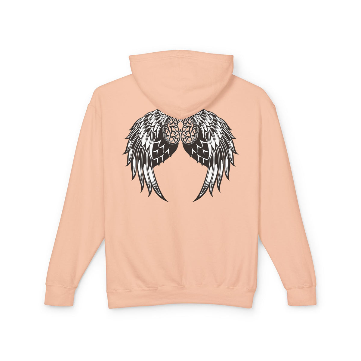 Celtic Heart and Angel Wings Hoodie - Lightweight™