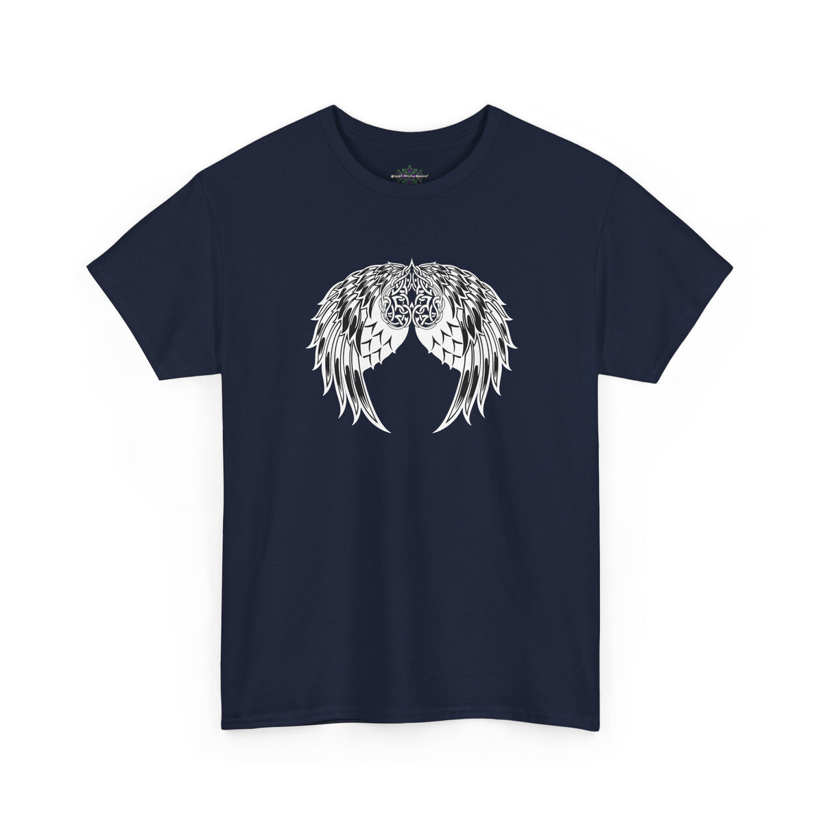 Celtic Heart with Angel Wings Graphic Tee