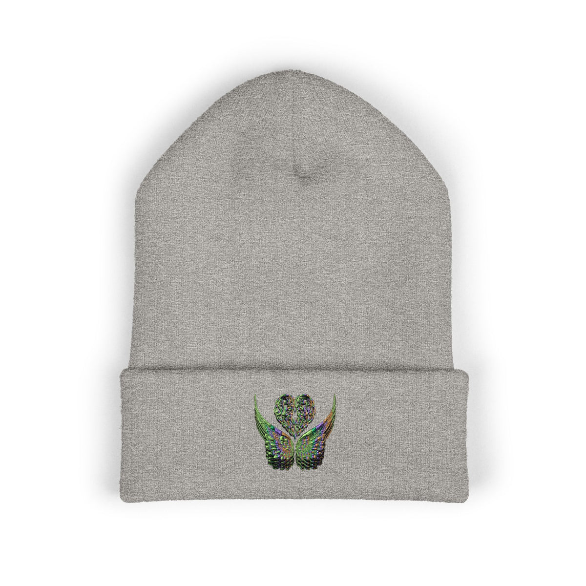 Ethereal Heart and Wings Beanie