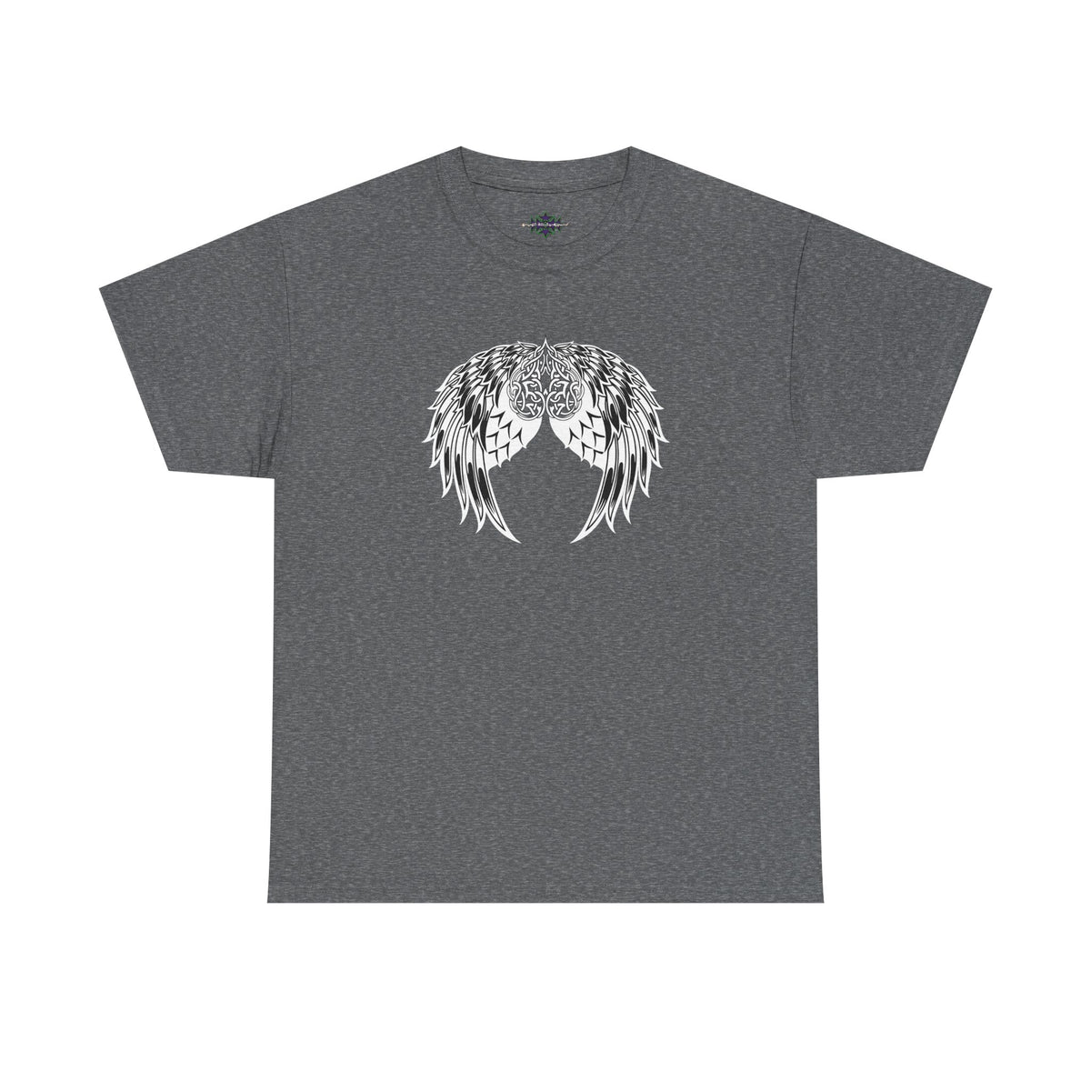 Celtic Heart with Angel Wings Graphic Tee