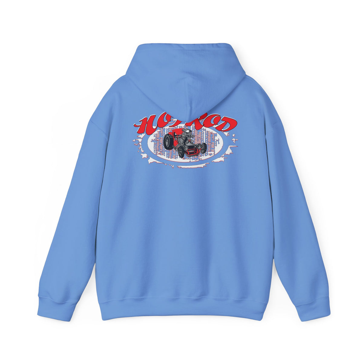 Retro Hot Rod Hoodie for Car Enthusiasts - Heavy Blend™