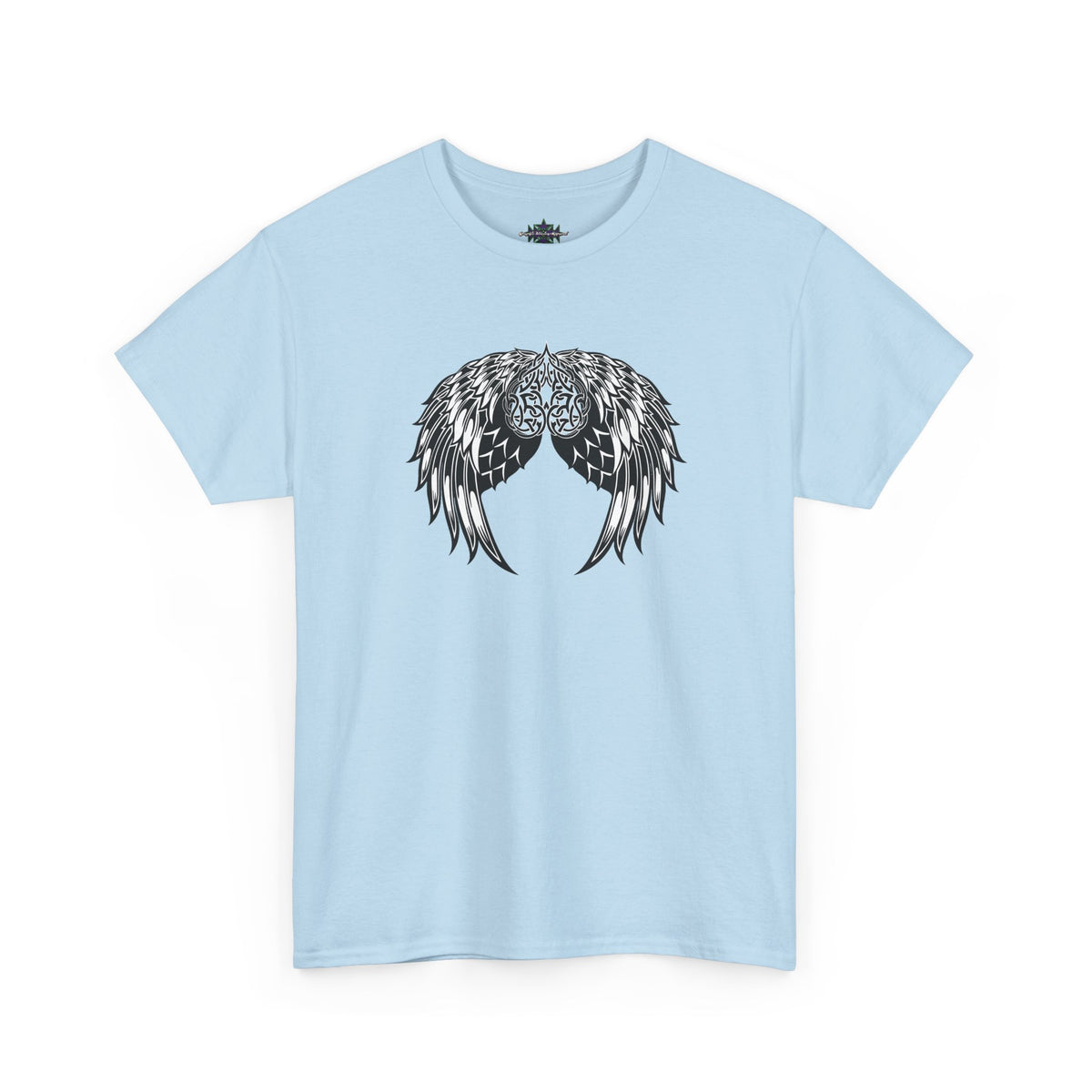 Celtic Heart with Angel Wings Graphic Tee