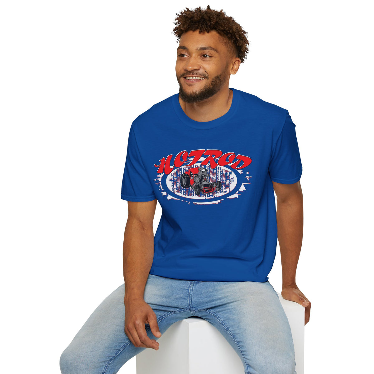Retro Hot Rod Tee - Perfect for Car Enthusiasts