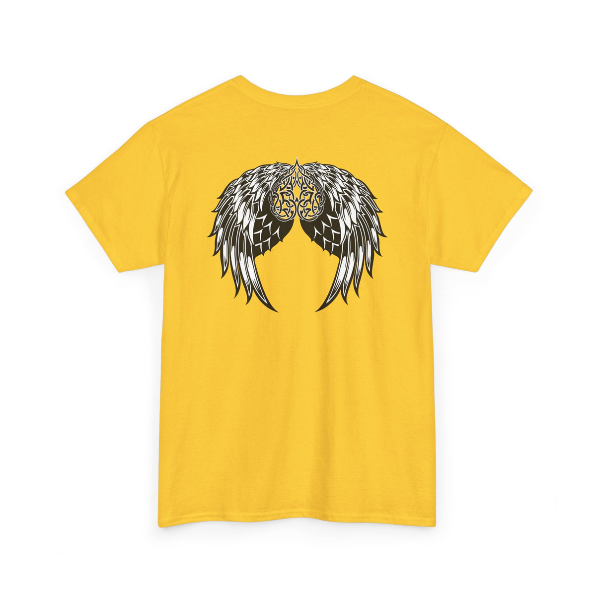 Celtic Heart with Angel Wings Graphic Tee