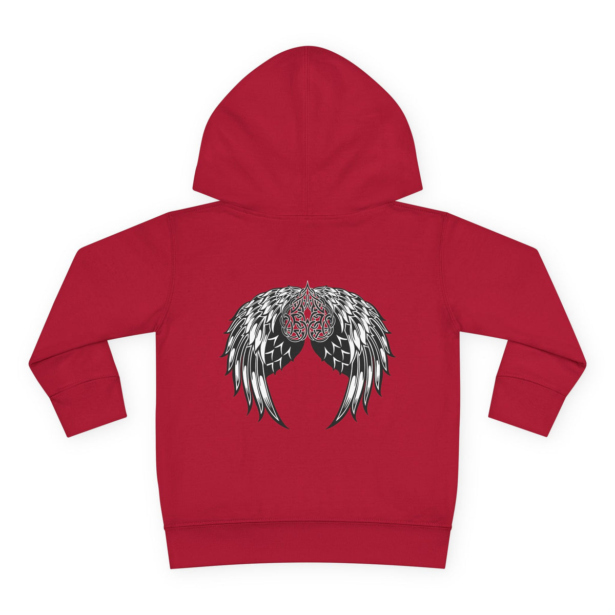 Toddler Celtic Heart with Angel Wings Graphic Hoodie