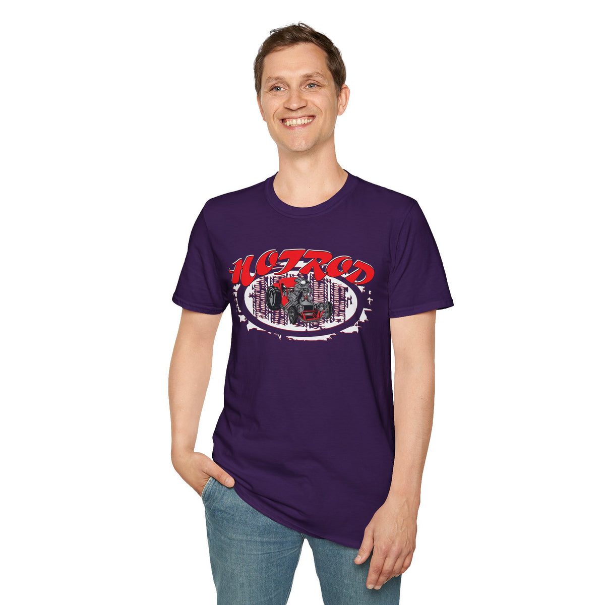 Retro Hot Rod Tee - Perfect for Car Enthusiasts