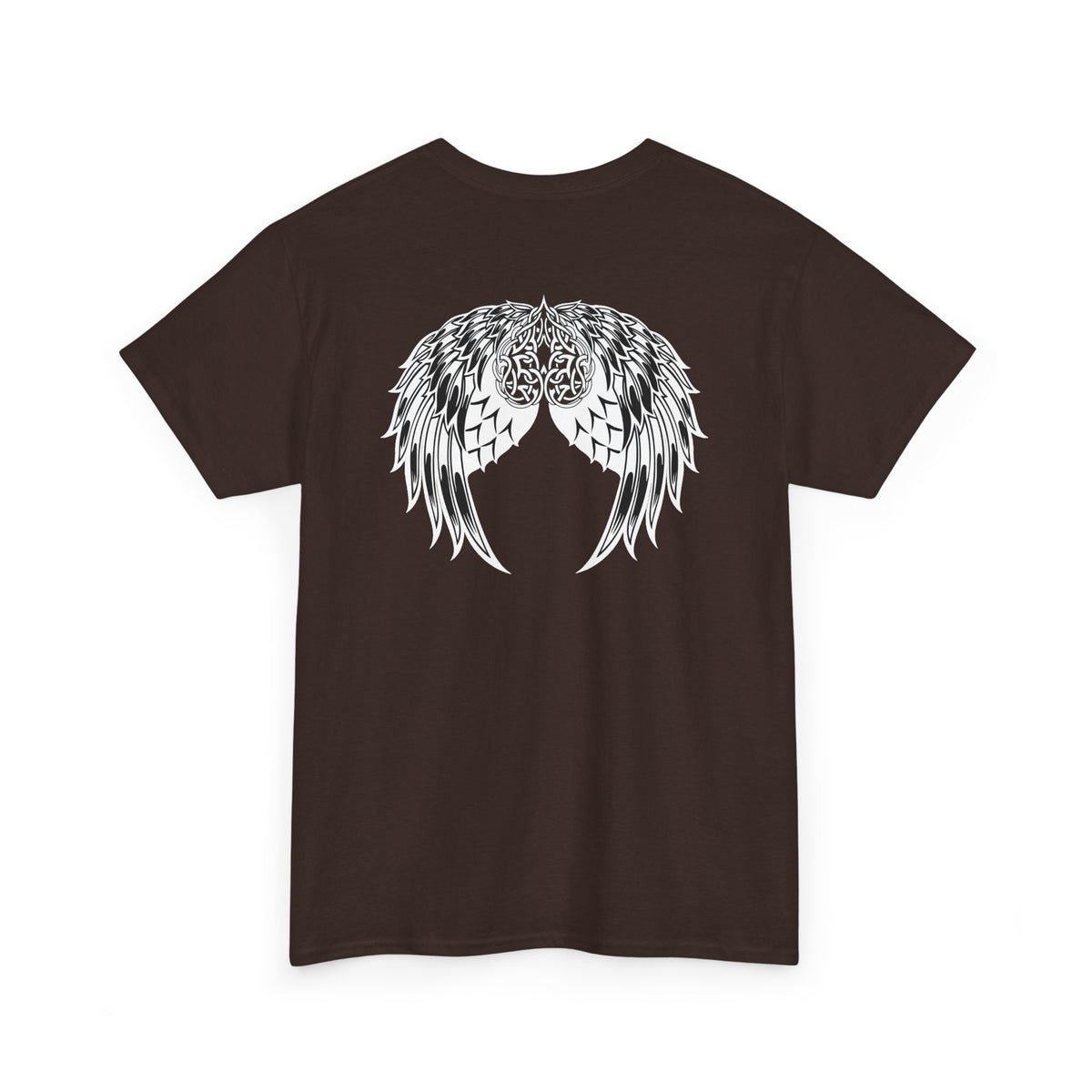Celtic Heart with Angel Wings Graphic Tee