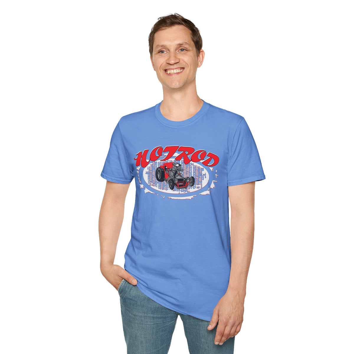 Retro Hot Rod Tee - Perfect for Car Enthusiasts