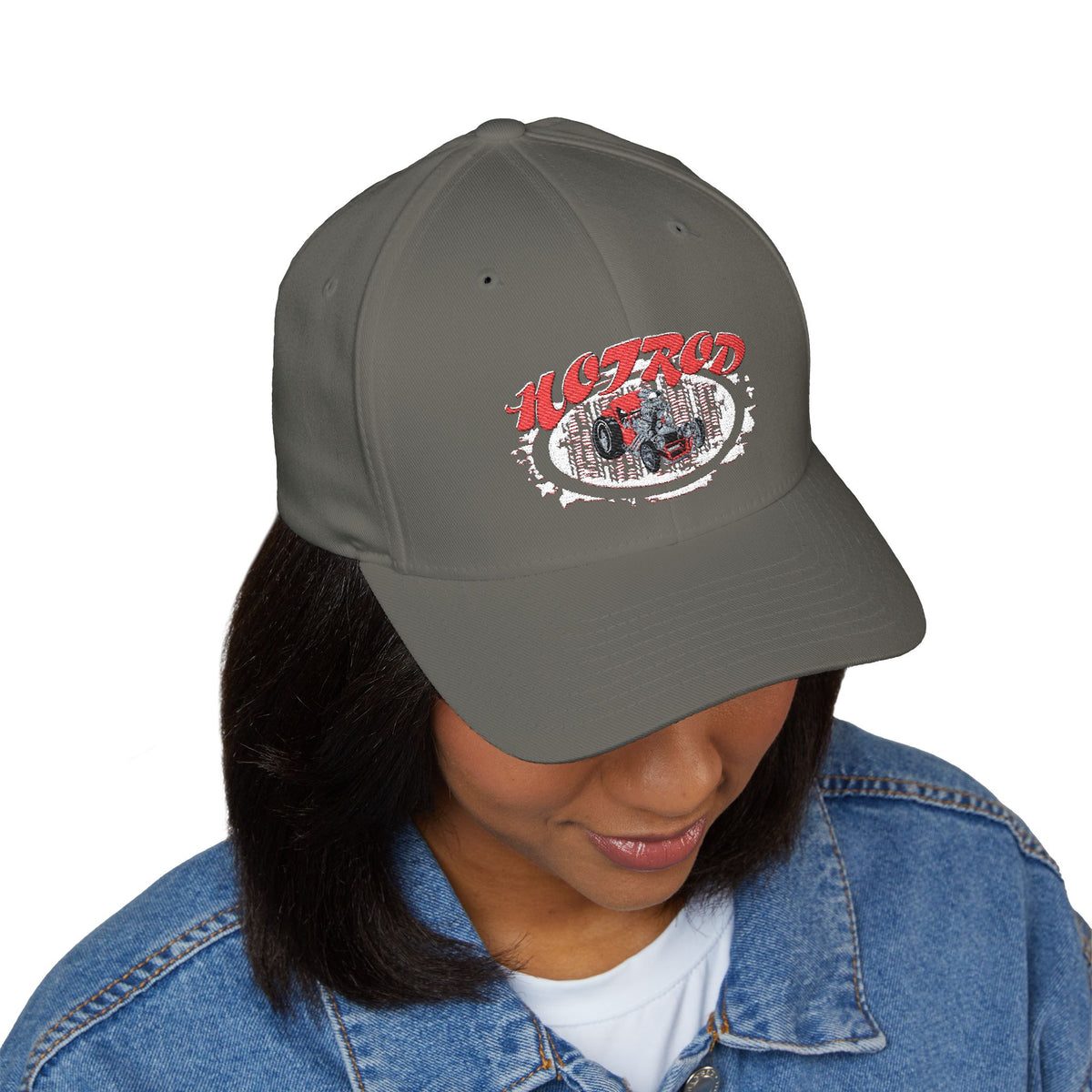 Retro Hotrod Closed-Back Hat