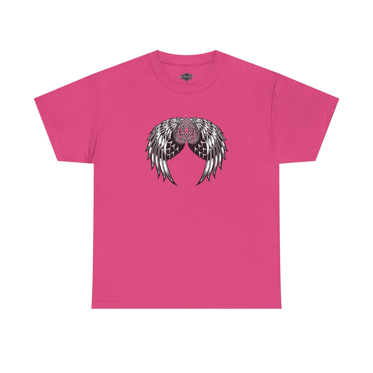 Celtic Heart with Angel Wings Graphic Tee