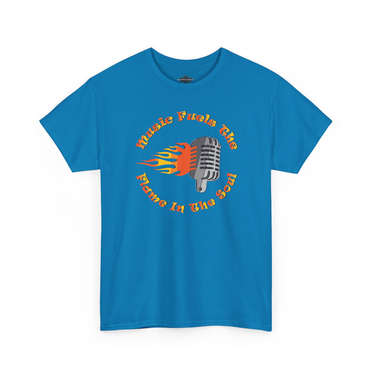 Music Fuels the Flame Graphic Tee - Perfect for Music Lovers and Concert Goers