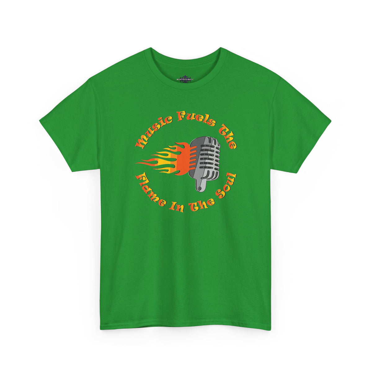 Music Fuels the Flame Graphic Tee - Perfect for Music Lovers and Concert Goers
