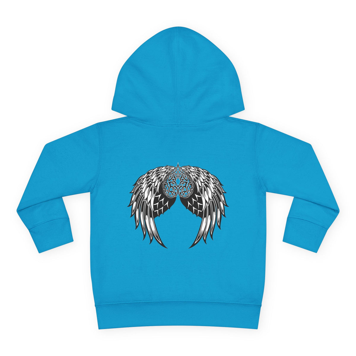 Toddler Celtic Heart with Angel Wings Graphic Hoodie