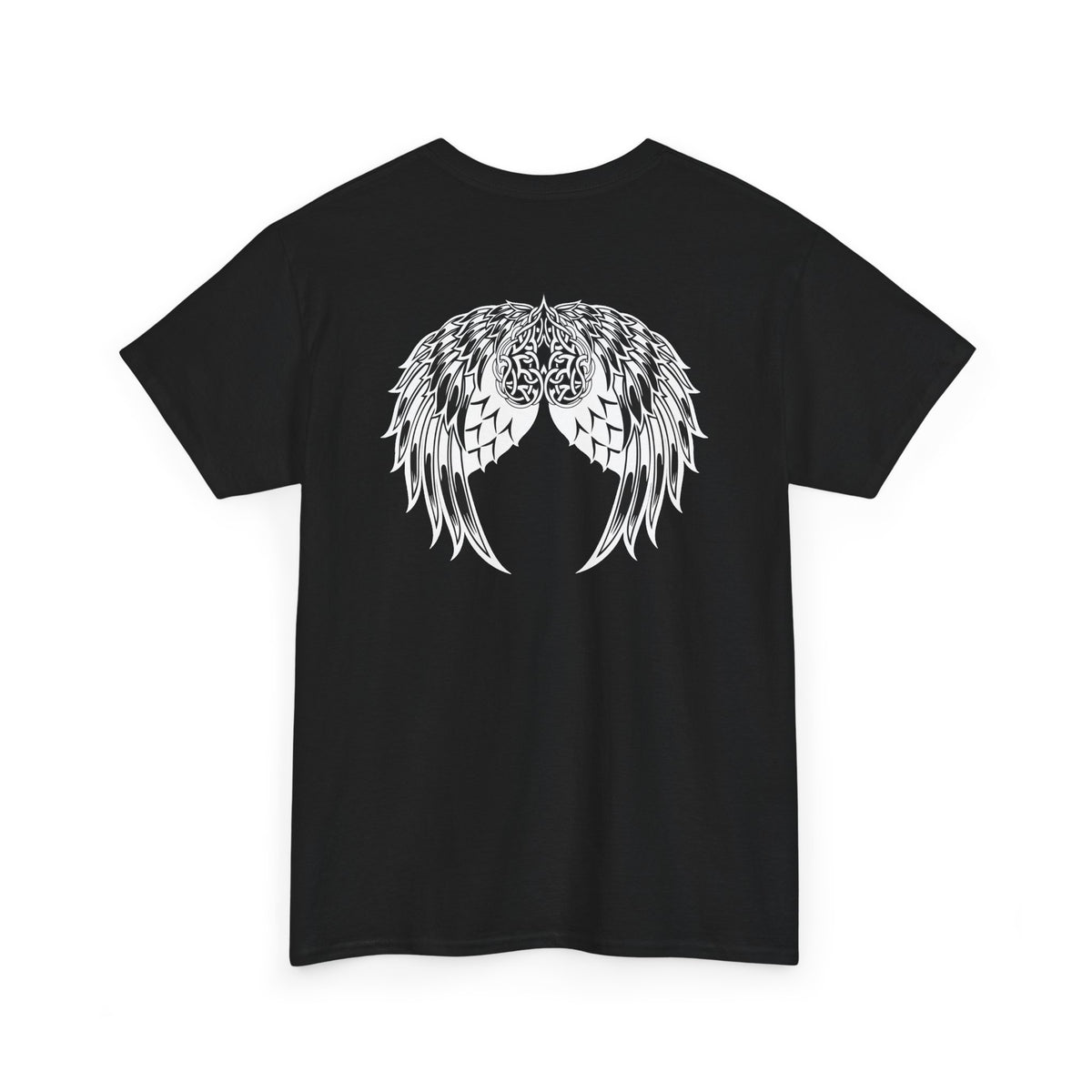 Celtic Heart with Angel Wings Graphic Tee